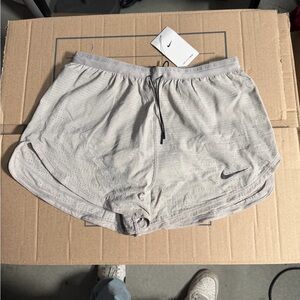 Nike Gray Perforated Athletic Shorts